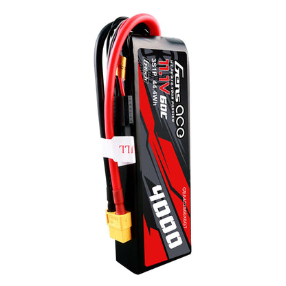 11.1 V 4000mAh 3S 60C G-Tech Lipo battery: XT60