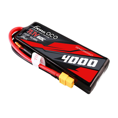 11.1 V 4000mAh 3S 60C G-Tech Lipo battery: XT60