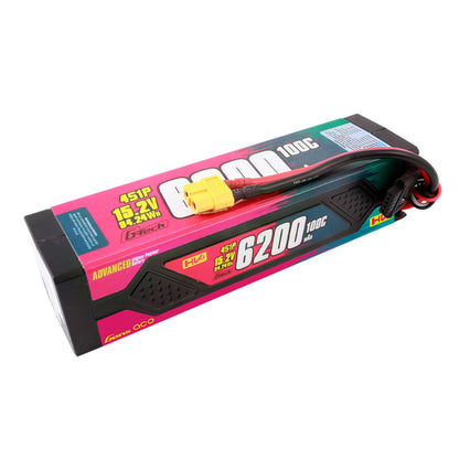 15.2V 6200mAh 4S 100C G-Tech Smart LiPo Battery: XT60