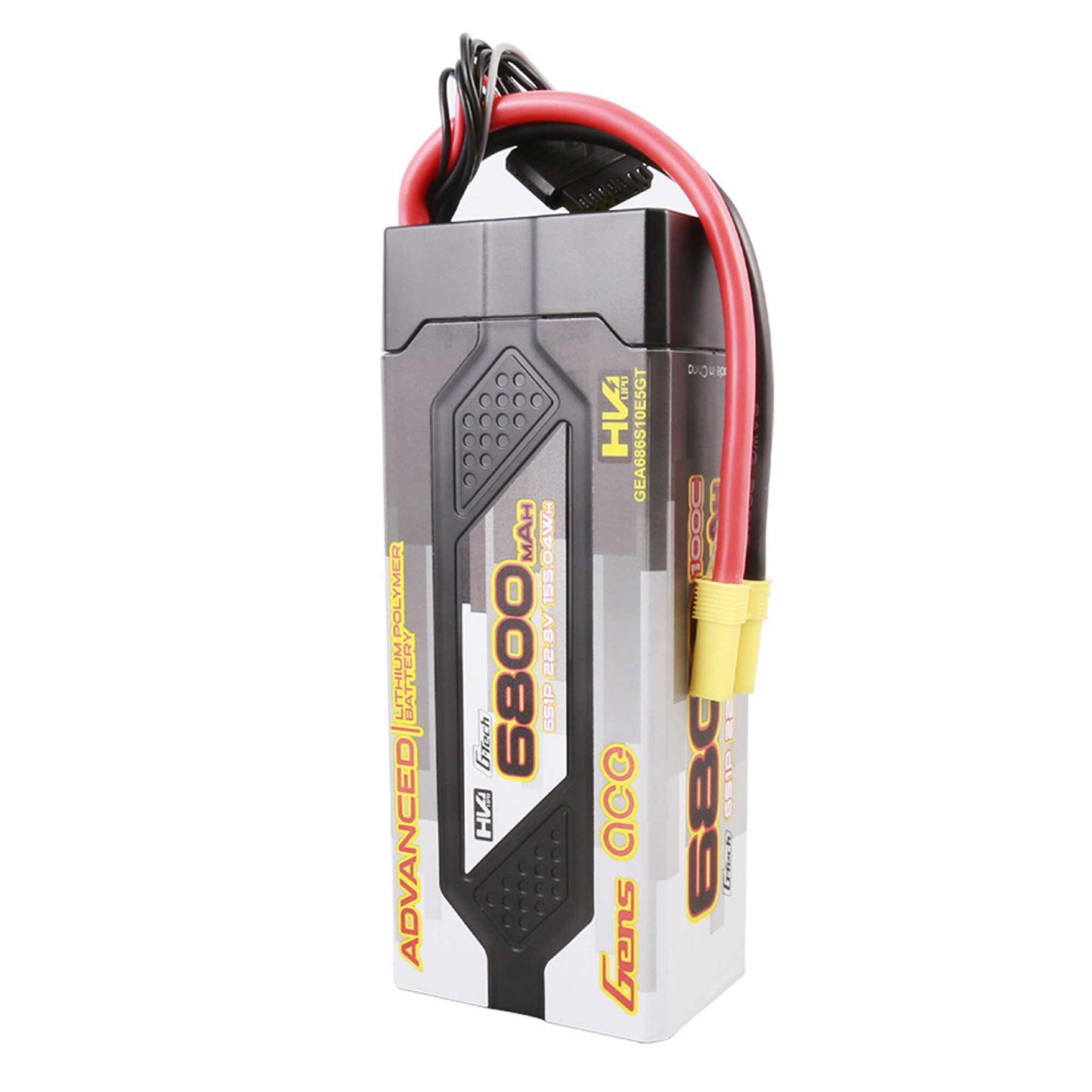 22.8V 6800mAh 6S 100C G-Tech Hardcase LiHV Battery: EC5