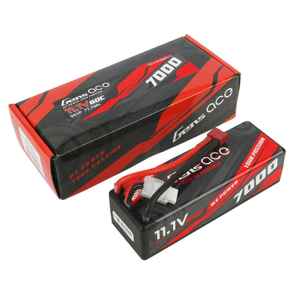 11.1V 7000mAh 3S 60C, LiPo: Deans