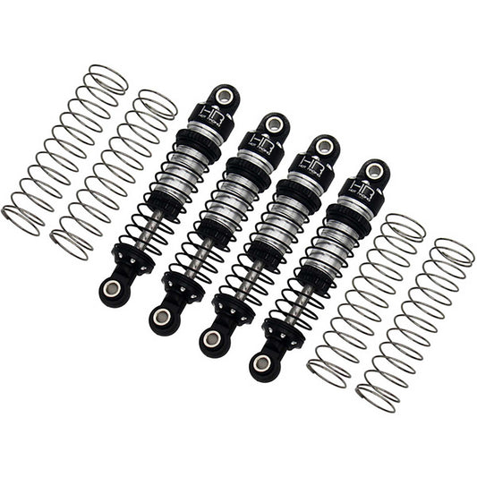 Threaded Aluminum Shocks Full Set: Traxxas TRX4-M