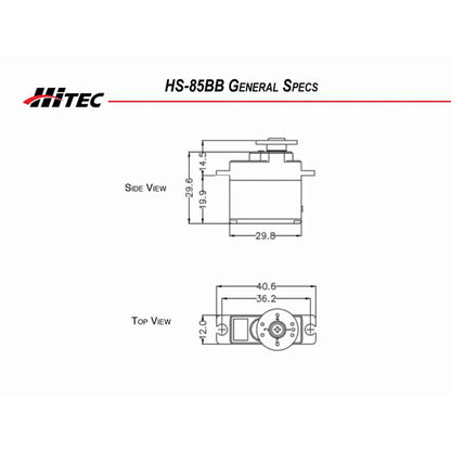 HS-85BB Micro Analog Servo