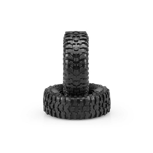 1/10 Tusk Scale Country 1.9" Crawler Tires with Inserts, Green Compound (2)