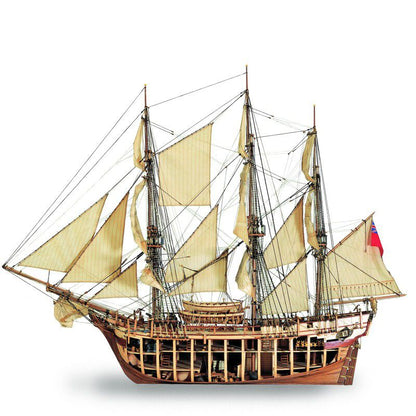 1/48 Bounty Wooden Model Ship Kit