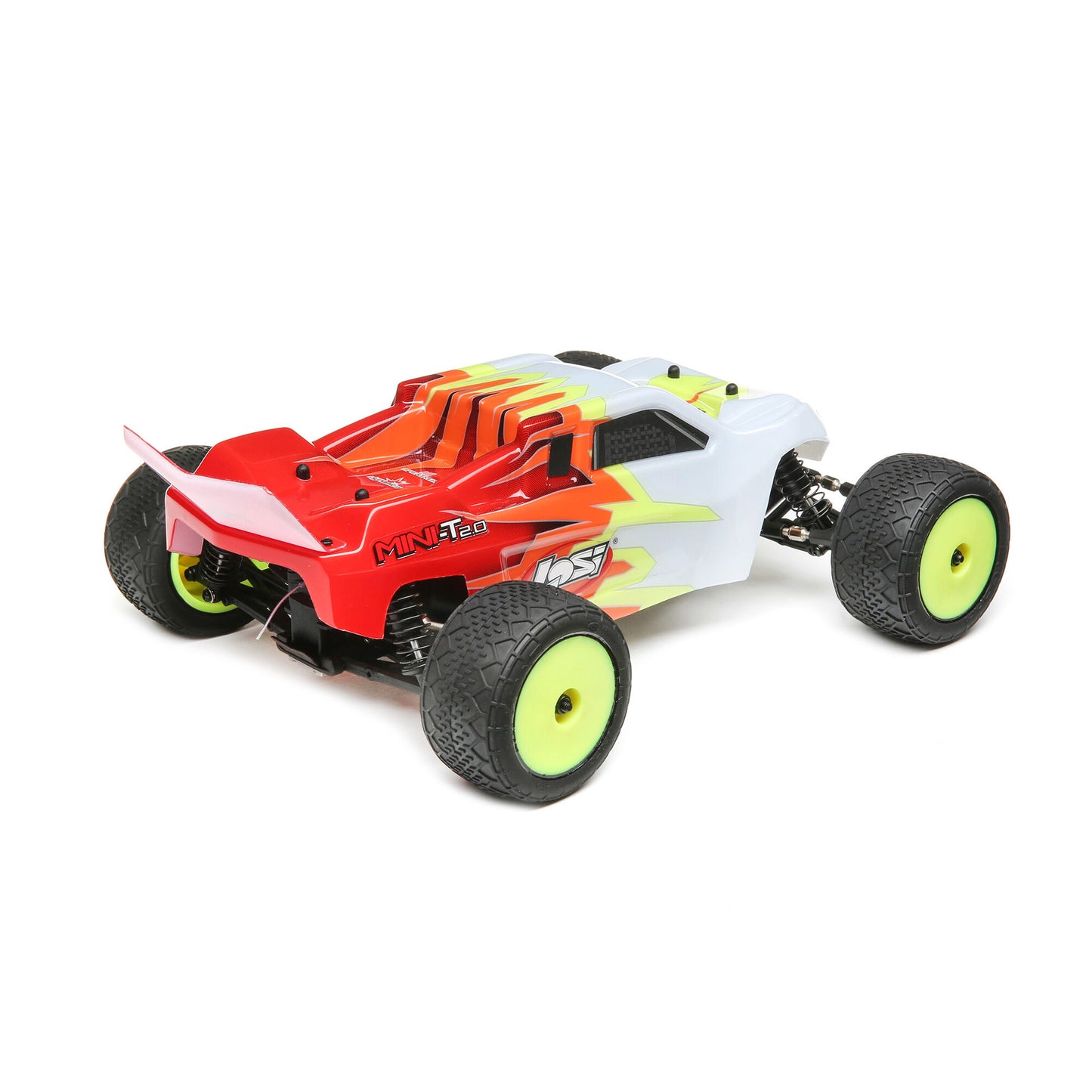 Losi Mini-T 2.0 RTR, Red/White: 1/18 2wd