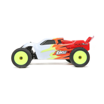 Losi Mini-T 2.0 RTR, Red/White: 1/18 2wd