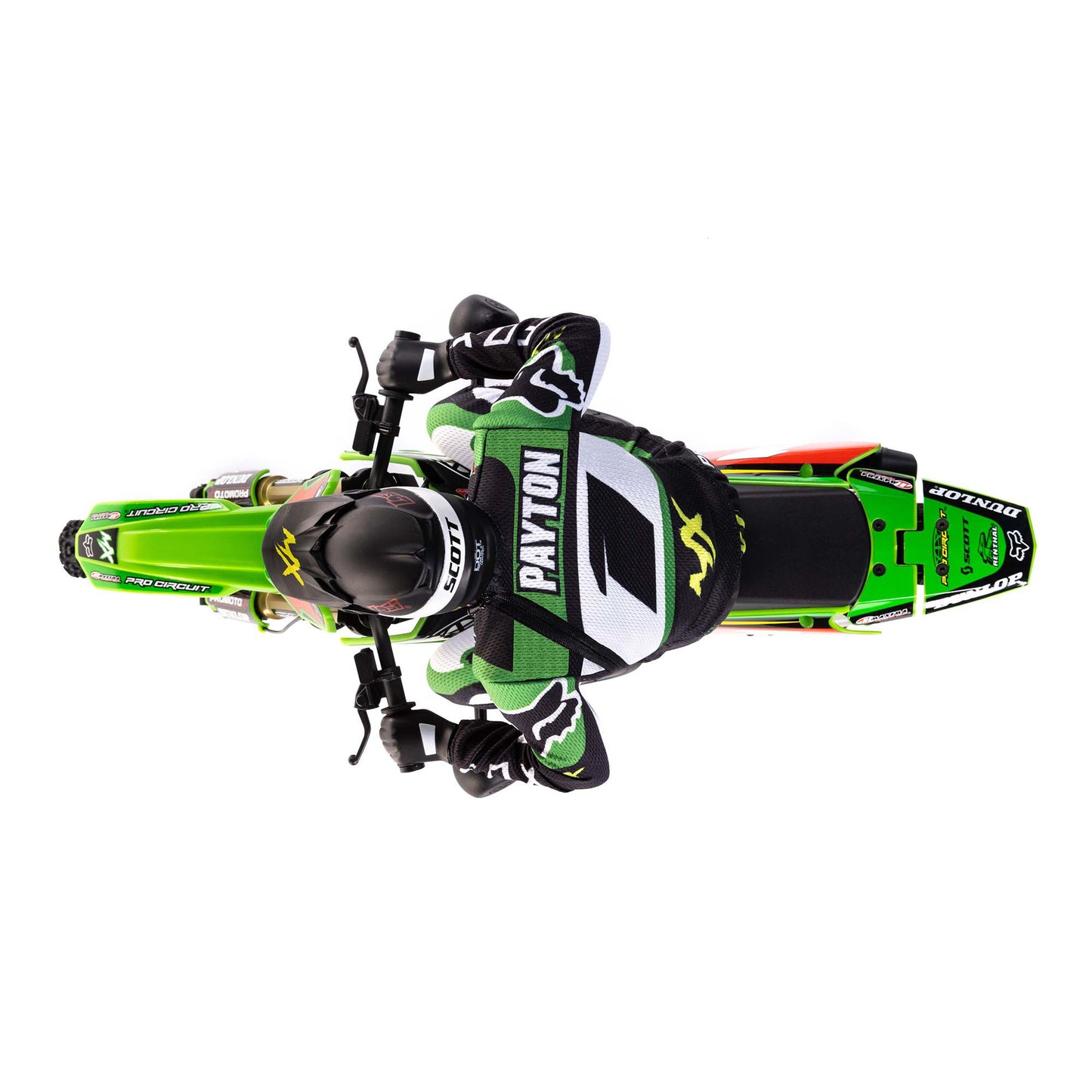 Losi Promoto-MX 1/4 Motorcycle RTR Combo, Pro Circuit