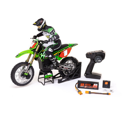 Losi Promoto-MX 1/4 Motorcycle RTR Combo, Pro Circuit