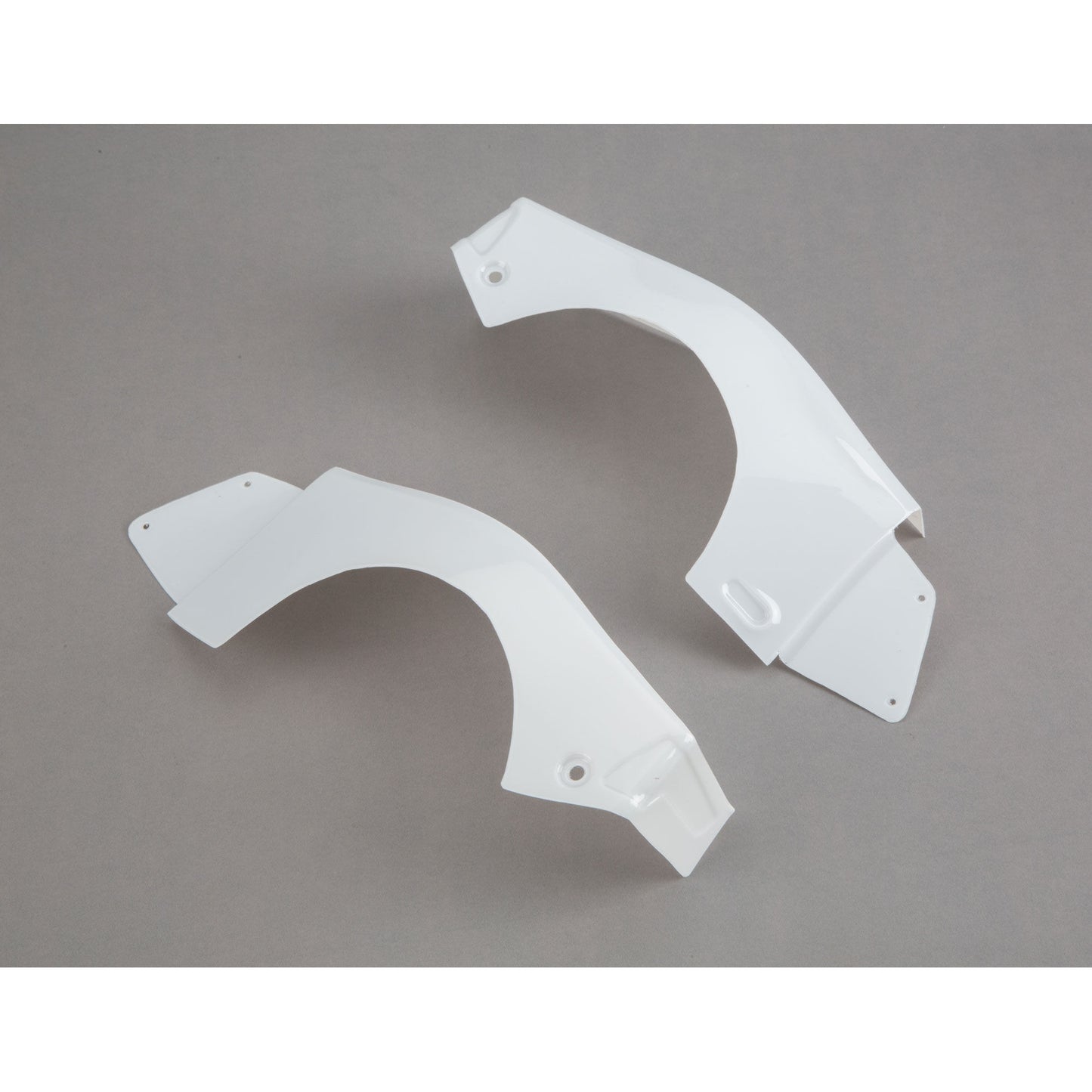 1/10 Left and Right Rear Fender Set, White: Baja Rey