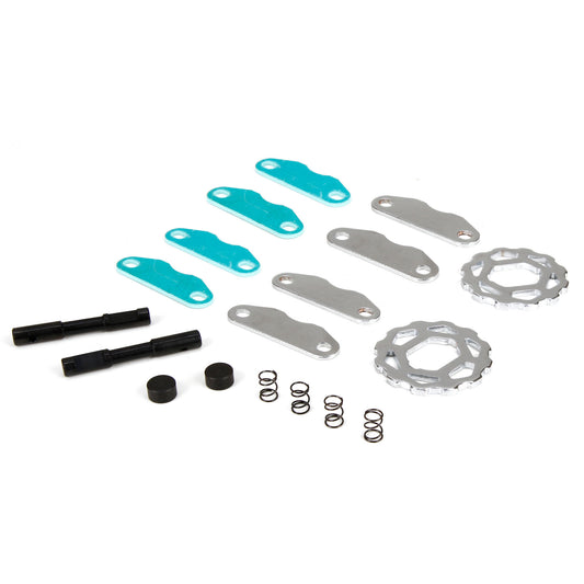 Brake Pads/Springs/Cam/Discs: 1/5 DB XL