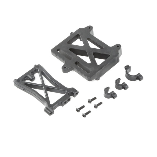 ESC Mount Plate Standoff & Clamps  DBXL-E