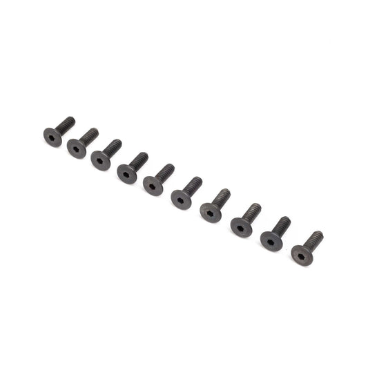 Flat Head Screws, 4-40 x 3/8" (10)