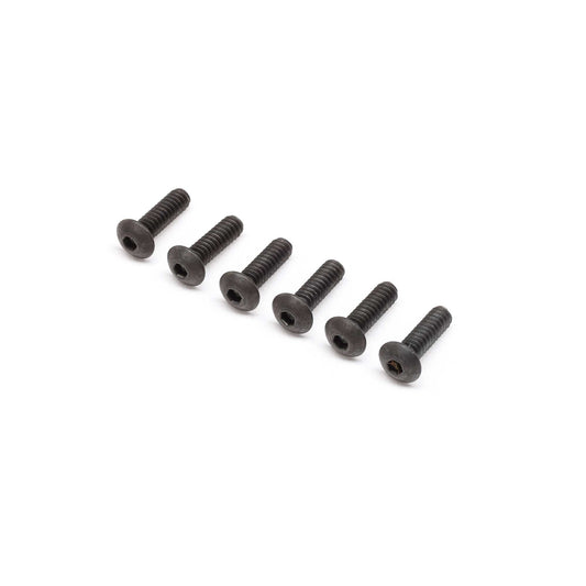 Button Head Screws, 4-40 x 3/8" (6)