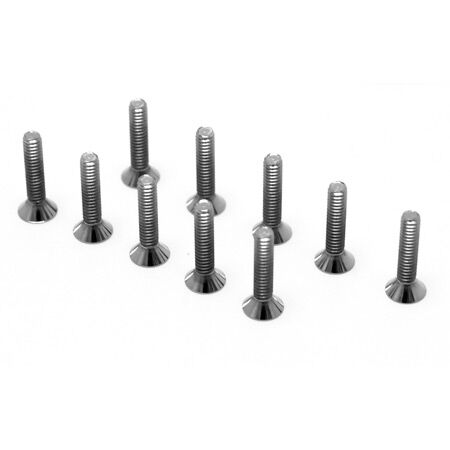 Flat Head Screws, 5-40 x 5/8" (10)