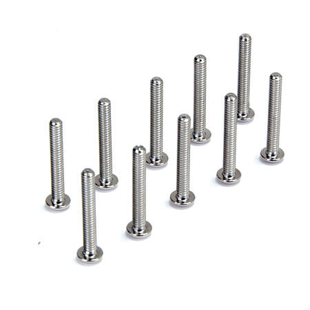 Button Head Screws, 5-40 x 7/8" (10)