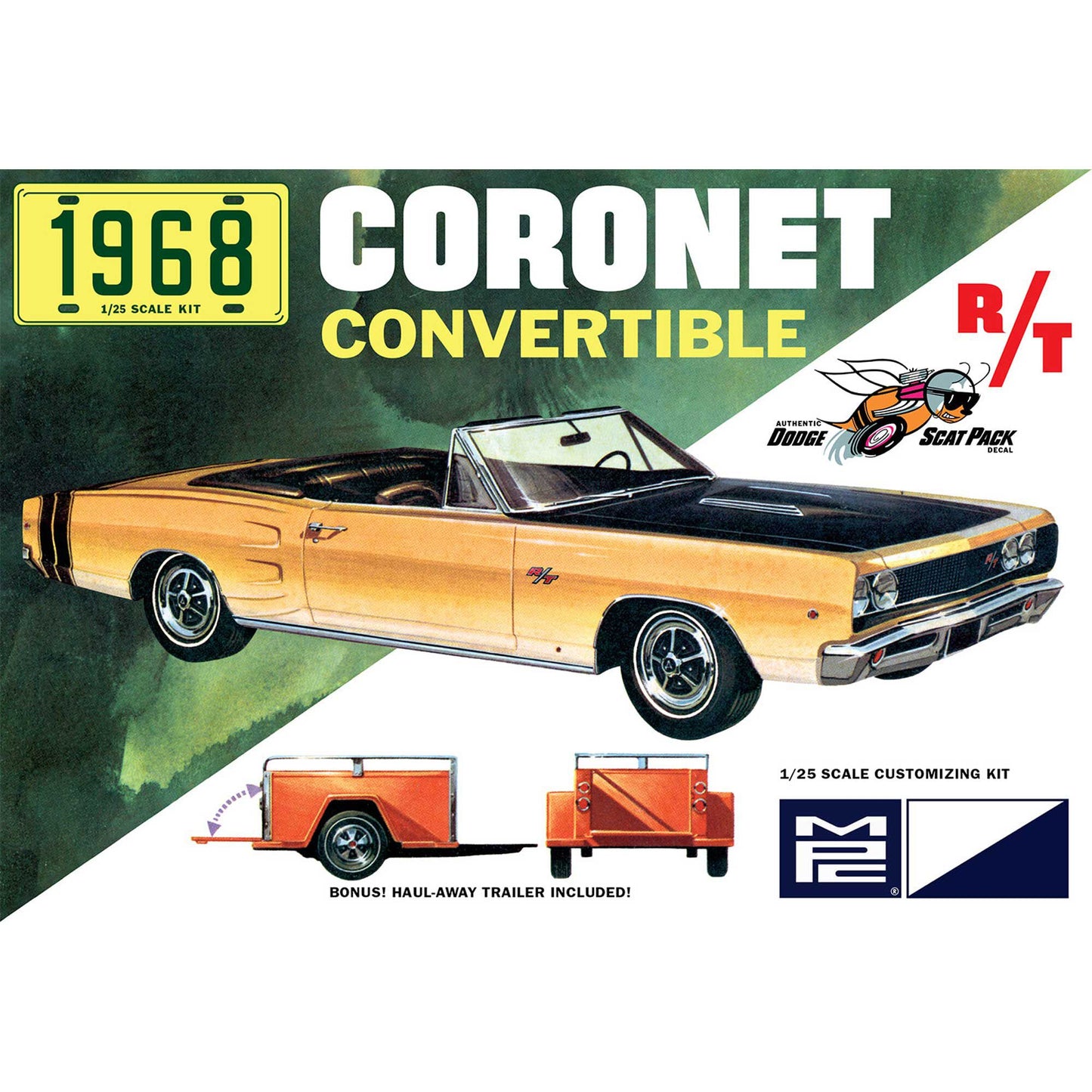 1968 Dodge Coronet Convertible w/Trailer 1/25 - Dirt Cheap RC SAVING YOU MONEY, ONE PART AT A TIME