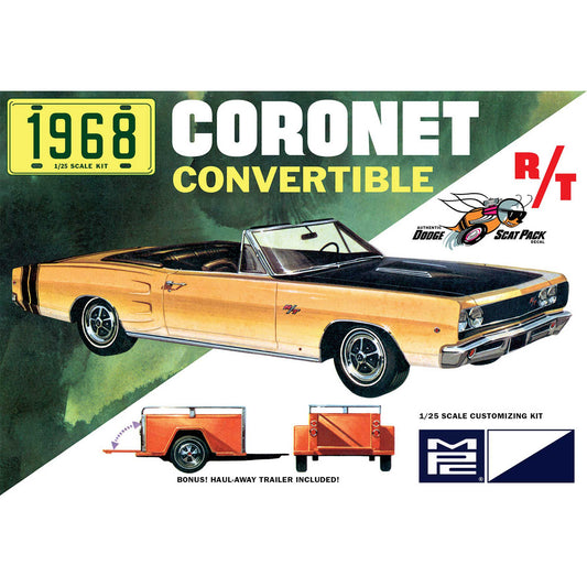 1968 Dodge Coronet Convertible w/Trailer 1/25 - Dirt Cheap RC SAVING YOU MONEY, ONE PART AT A TIME