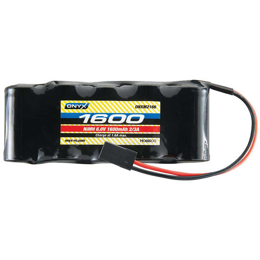 6.0V 1600mAh NiMH 2/3A Flat Receiver Battery: Universal Receiver