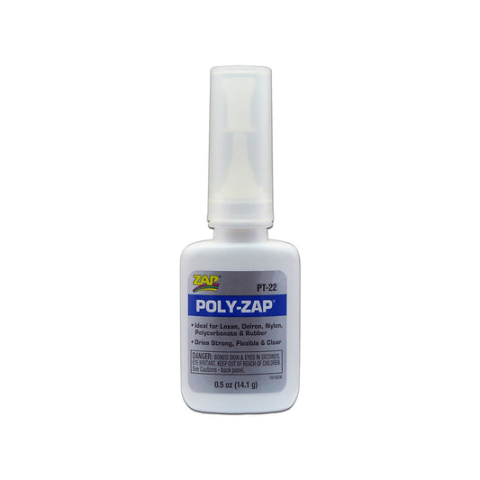 Poly-Zap Glue, 1/2 oz