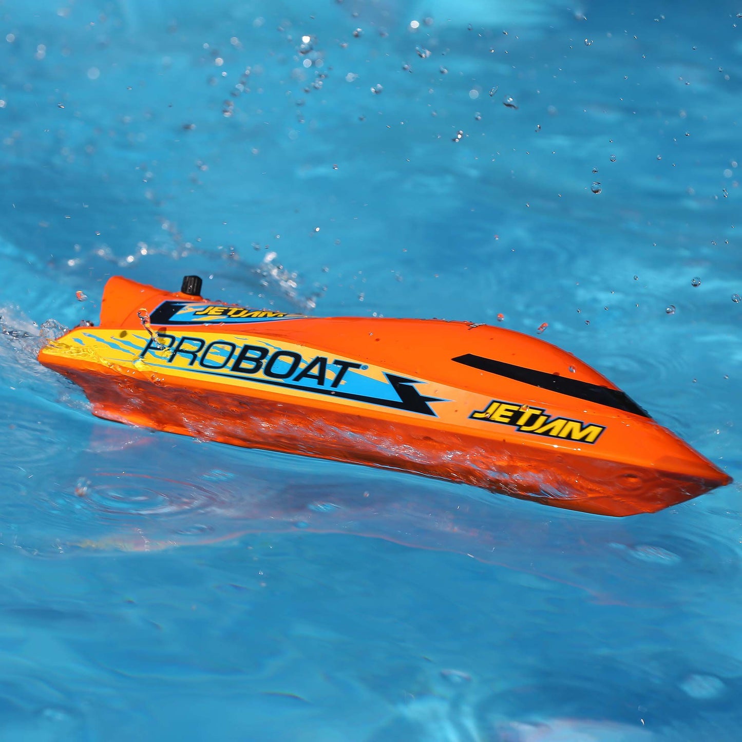 Jet Jam 12 Pool Racer, Brushed, Orange: RTR