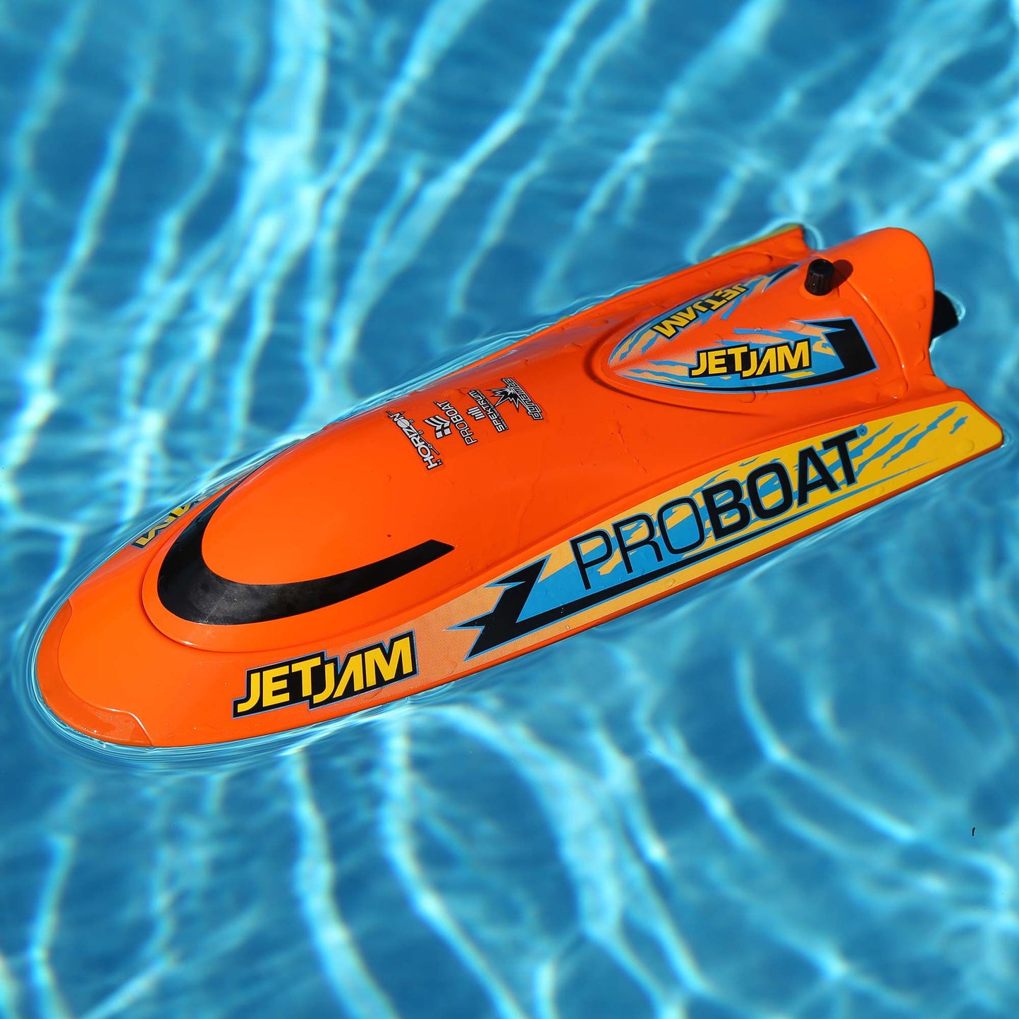 Jet Jam 12 Pool Racer, Brushed, Orange: RTR