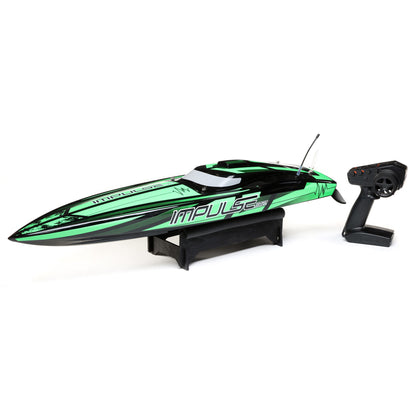 Impulse 32, Deep-V, Brushless, Smart, Blk/Grn: RTR