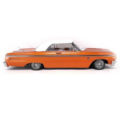 1/10 SixtyFour Chevrolet Impala Hopping Lowrider, Orange/White