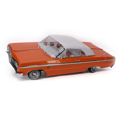 1/10 SixtyFour Chevrolet Impala Hopping Lowrider, Orange/White