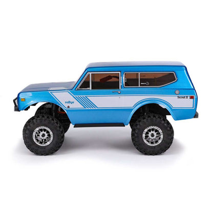 1/18 Ascent-18 International Scout II Rock Crawler, Blue