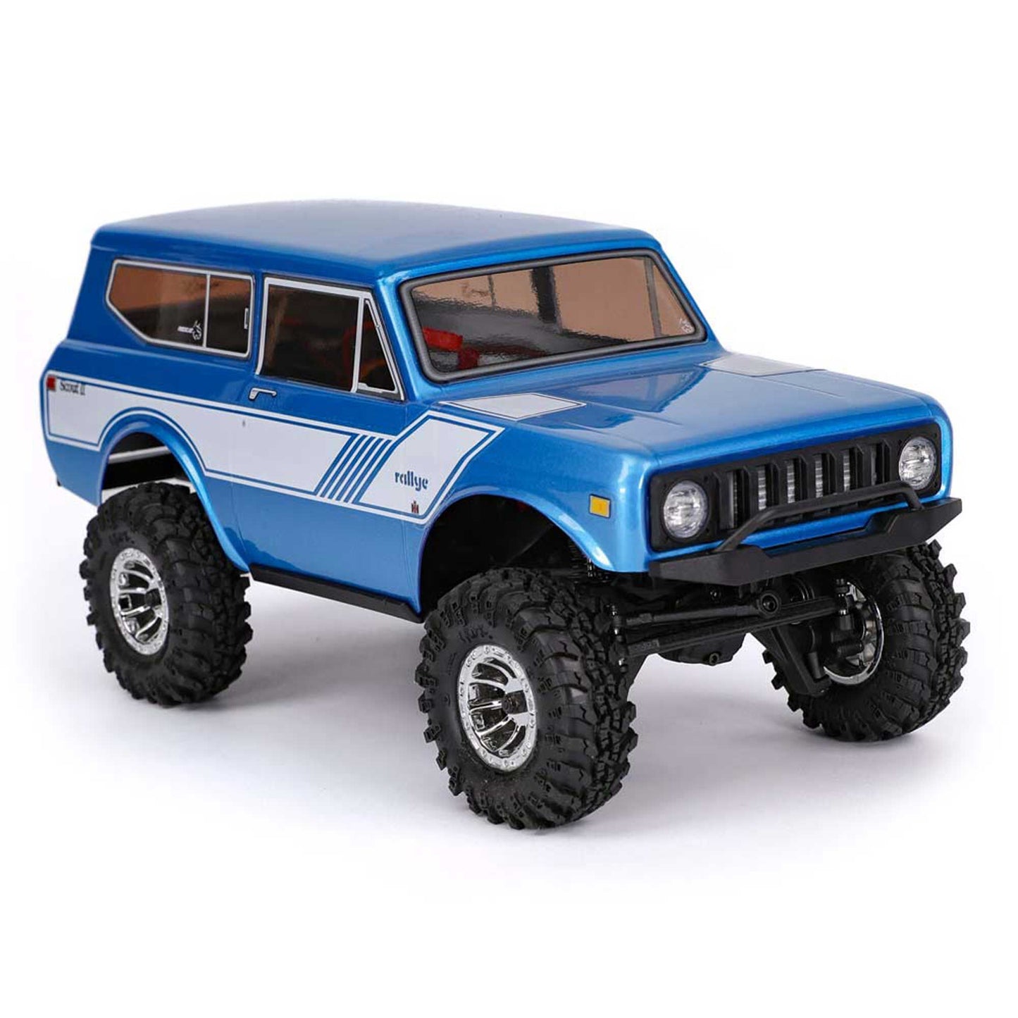 1/18 Ascent-18 International Scout II Rock Crawler, Blue