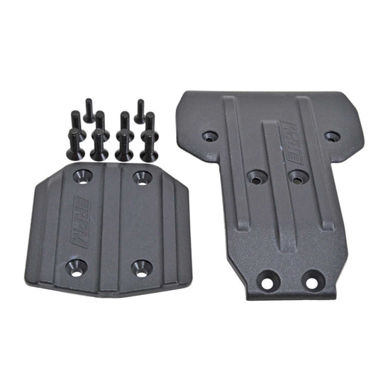 Front & Rear Skid Plates: Losi Tenacity