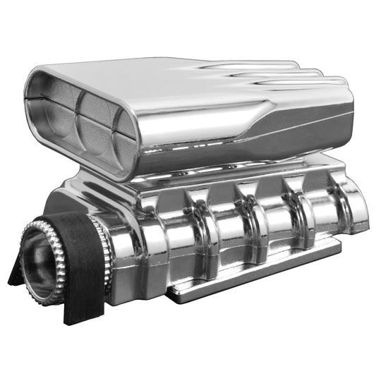 Mock Intake & Blower Set, Chrome