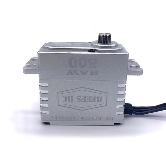 RAW 500HD Standard Digital Metal Gear Waterproof Programmable Servo, Silver