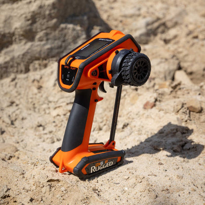 DX6 Rugged 6-Channel DSMR Transmitter Only, Orange