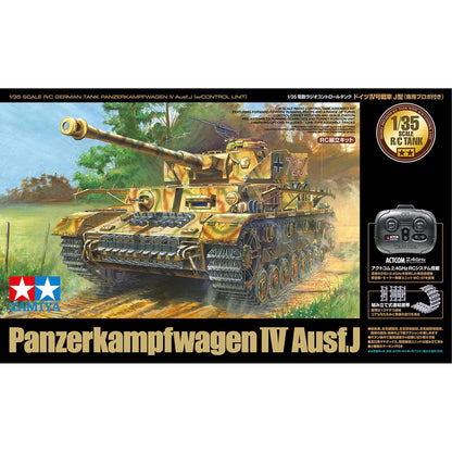 1/35 RC German Tank Panzerkampfwagen IV Ausf.J (w/Control Unit)