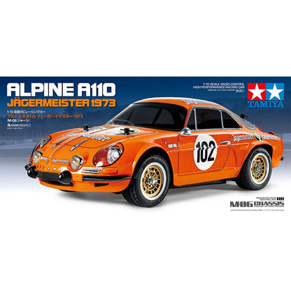 1/10 RC Alpine A110 Jagermeister 1973 M-06