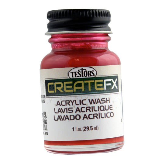 FX Acrylic Wash Barn Red 1 oz, Tri