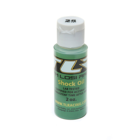 Silicone Shock Oil, 25WT, 250CST, 2oz