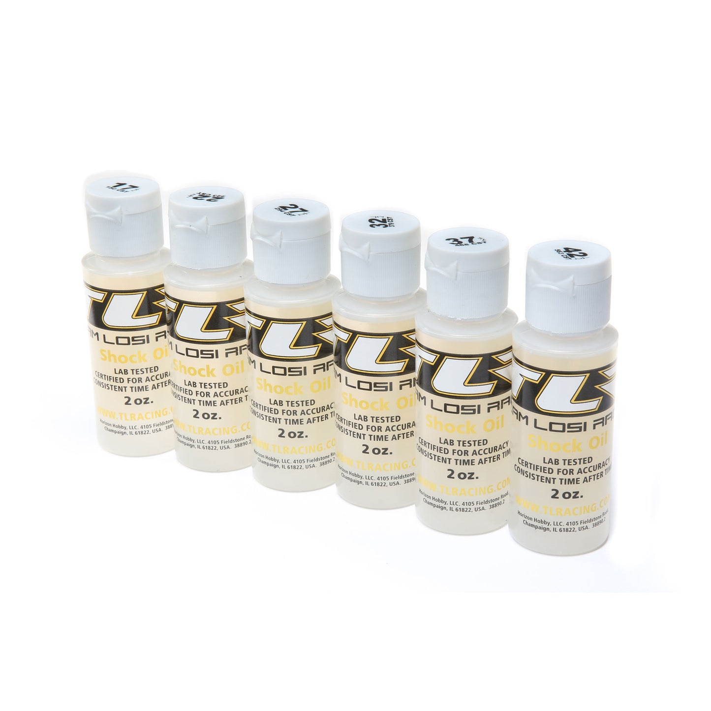 Shock Oil, 6Pk, 17.5, 22.5, 27.5, 32.5, 37.5, 42.5 2oz