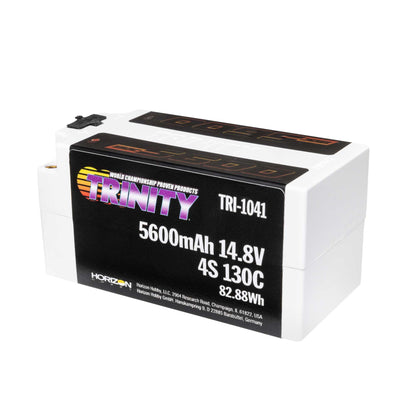 14.8V 5600mAh 4S 130C Shorty LiPo Battery, 5mm Bullets