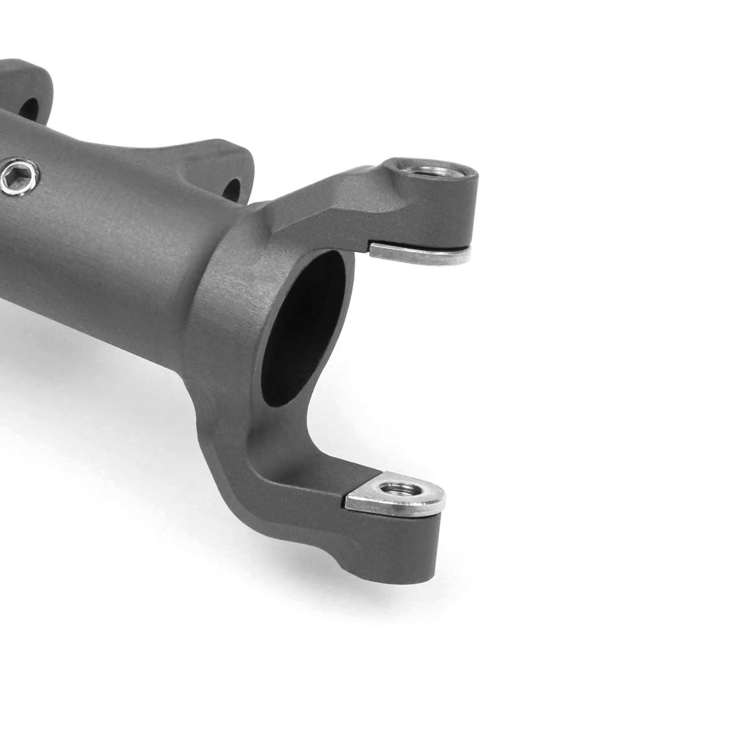 Currie F9 Front Axle, Black Anodized: SCX10-II