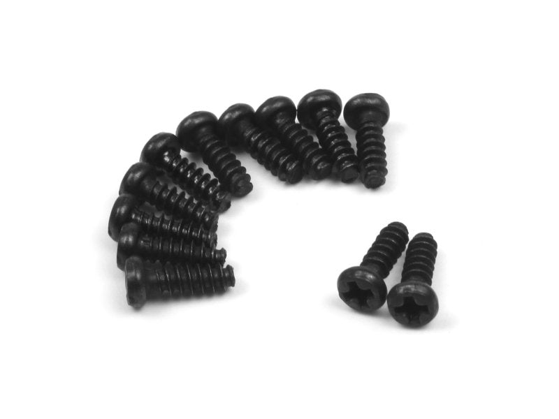 Pan Head Self Tapping Screws PBHO2.6x8mm (12pcs) - Dirt Cheap RC SAVING YOU MONEY, ONE PART AT A TIME