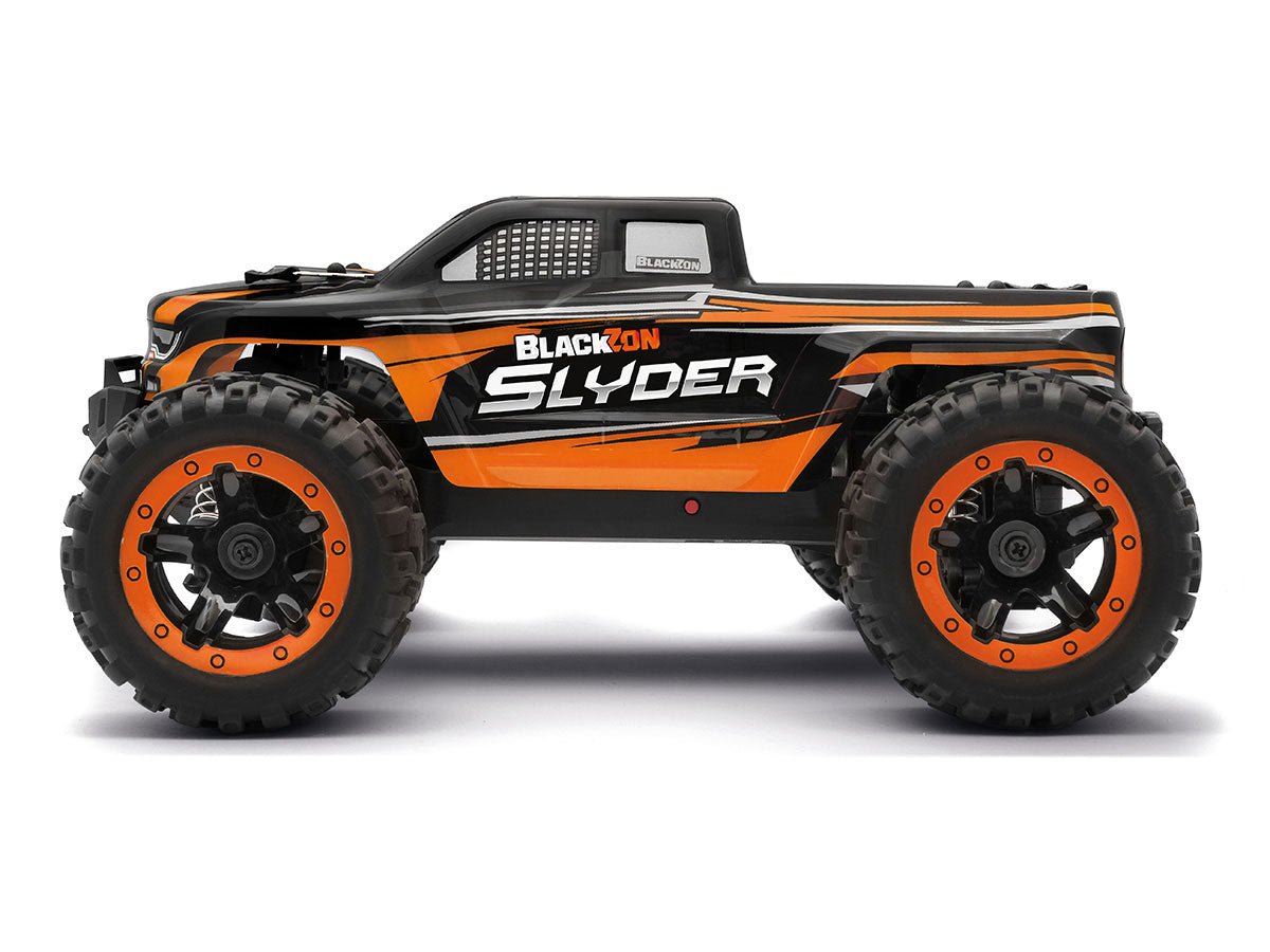 Slyder MT 1/16 4WD Electric Monster Truck - Orange - Dirt Cheap RC SAVING YOU MONEY, ONE PART AT A TIME