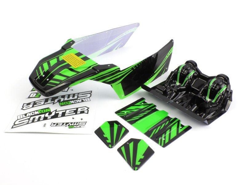 Smyter DB Body (Black/Green) - Dirt Cheap RC SAVING YOU MONEY, ONE PART AT A TIME