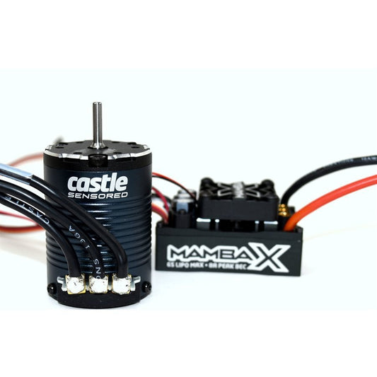 Mamba X & Sensored Motor Combo 25.2V WP ESC & 1406-1900KV - Dirt Cheap RC SAVING YOU MONEY, ONE PART AT A TIME