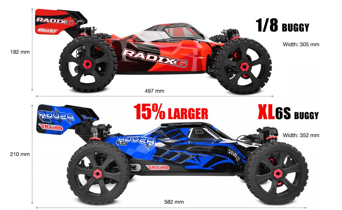 Asuga XLR 6S Roller - Blue - Dirt Cheap RC SAVING YOU MONEY, ONE PART AT A TIME