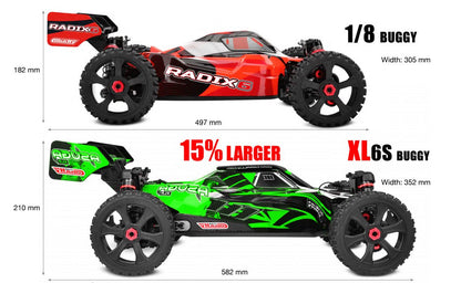 Asuga XLR 6S Roller - Green - Dirt Cheap RC SAVING YOU MONEY, ONE PART AT A TIME