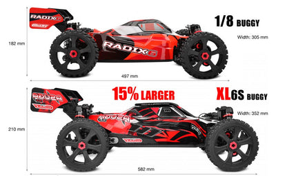 Asuga XLR 6S Roller - Red - Dirt Cheap RC SAVING YOU MONEY, ONE PART AT A TIME