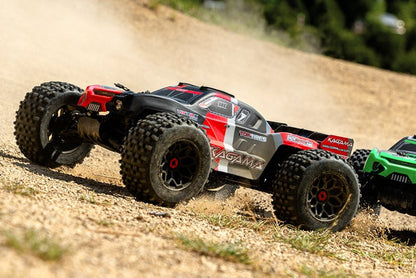 Kagama XP 6S Monster Truck, Roller Chassis Version, Red